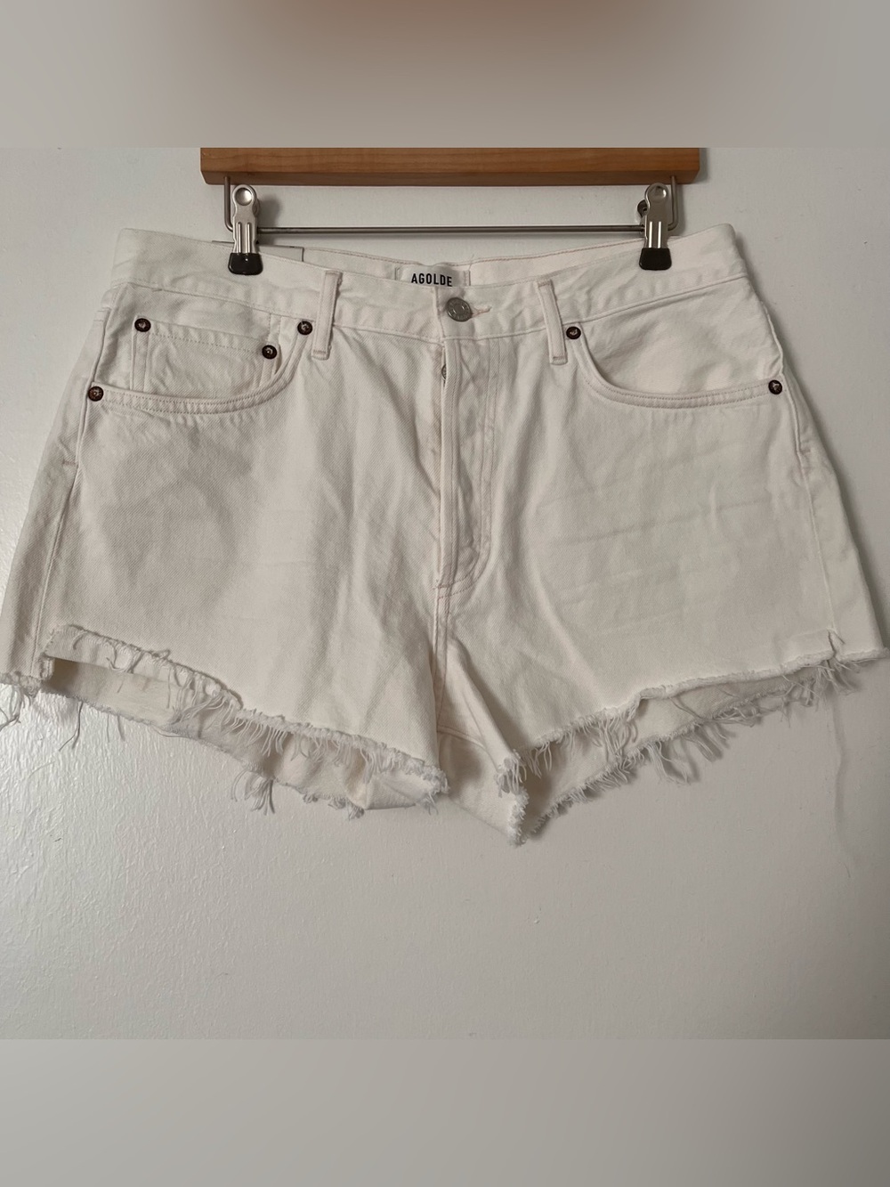 Agolde Parker short cut off shorts size 29 New with tags